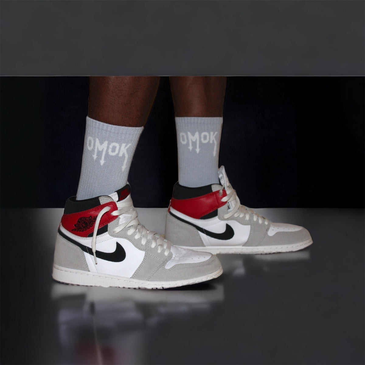 Omok Socks “Cool Grey”