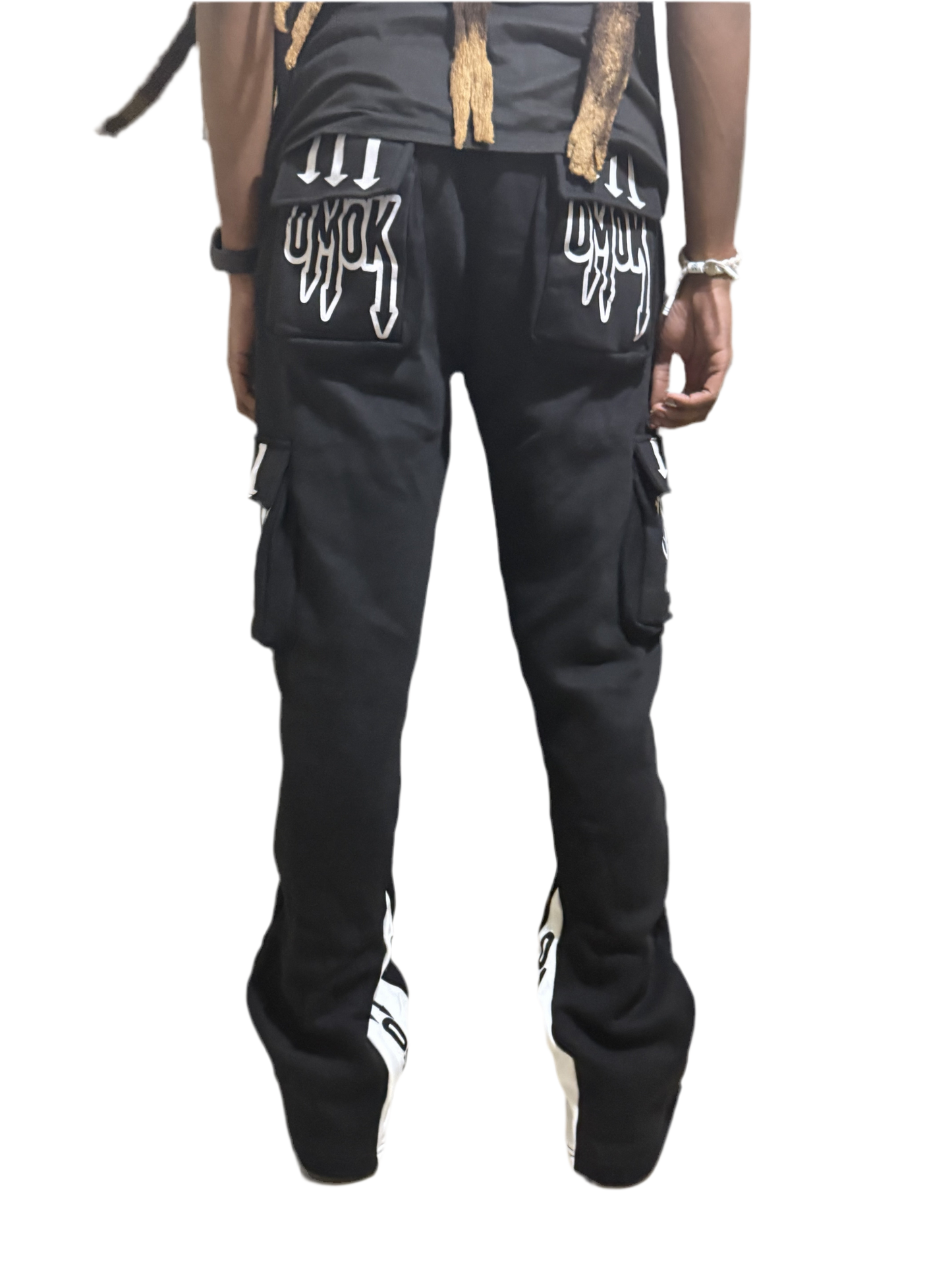 OMOK Stacked SweatPants (Black)