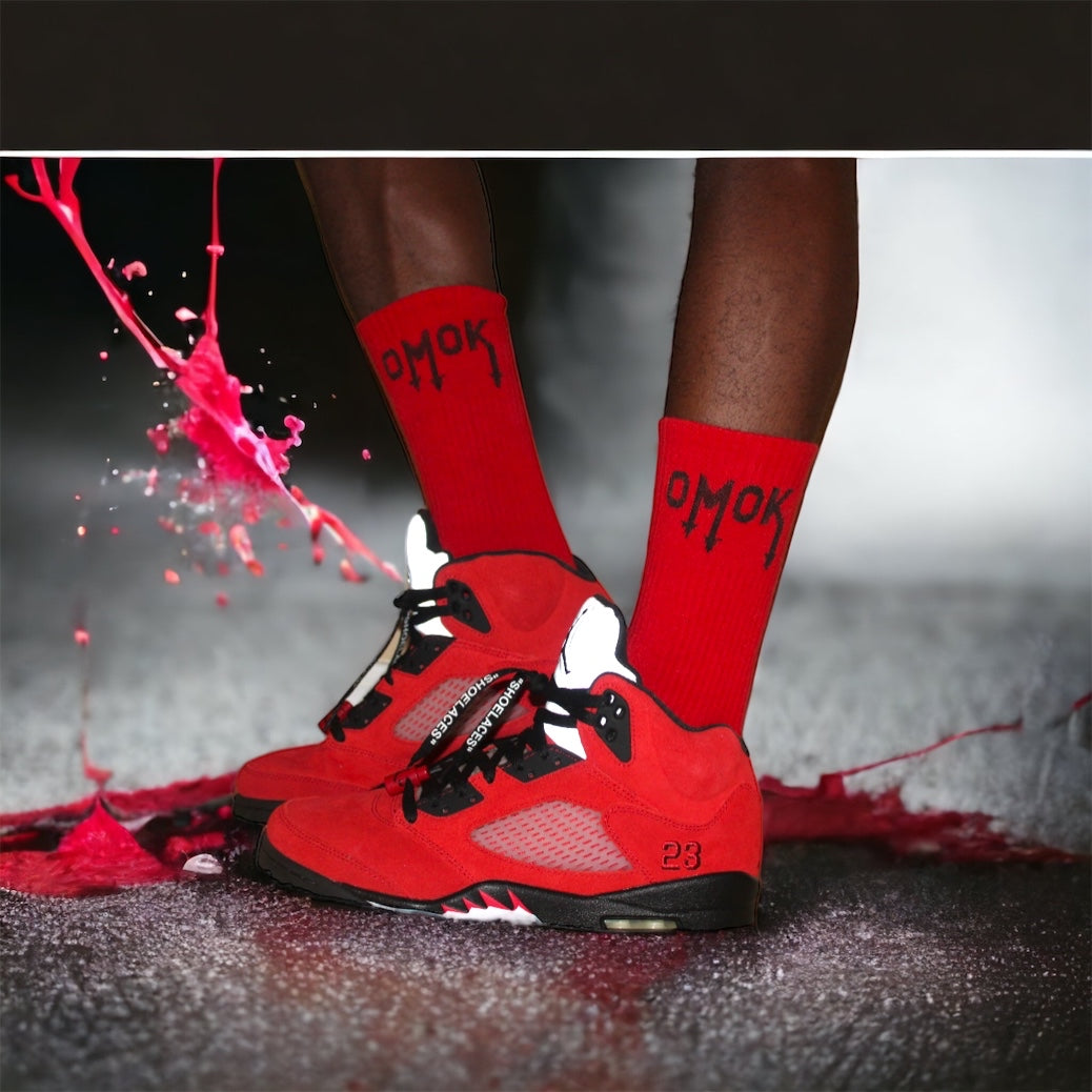 Omok Socks "Eternal Flame"