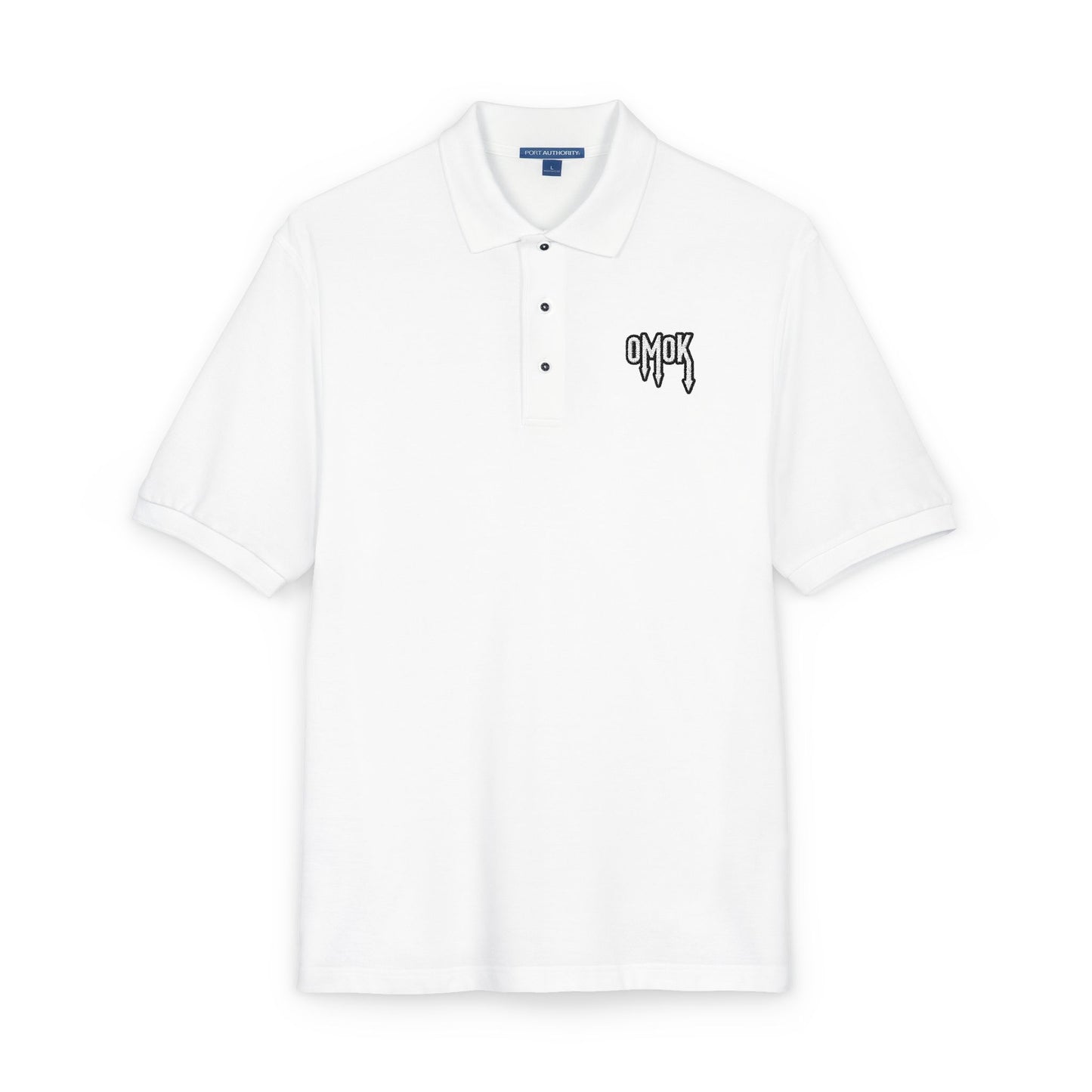 Embroidered Omok Polo Shirt