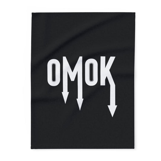 Fleece Blanket - Omok Logo Design