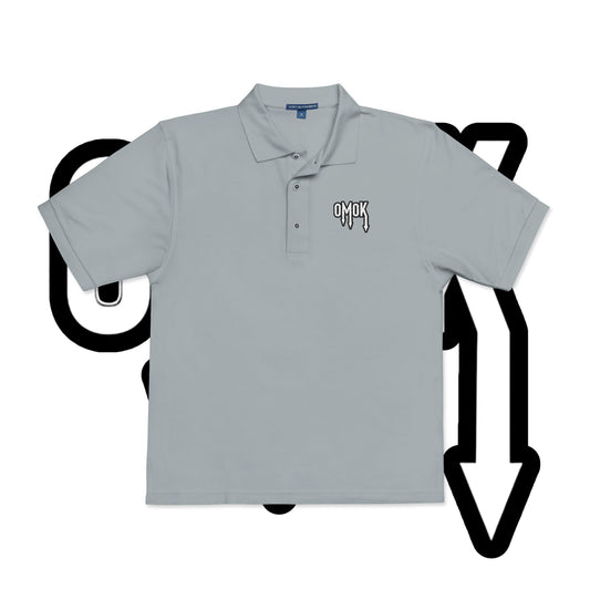 Embroidered Omok Polo Shirt