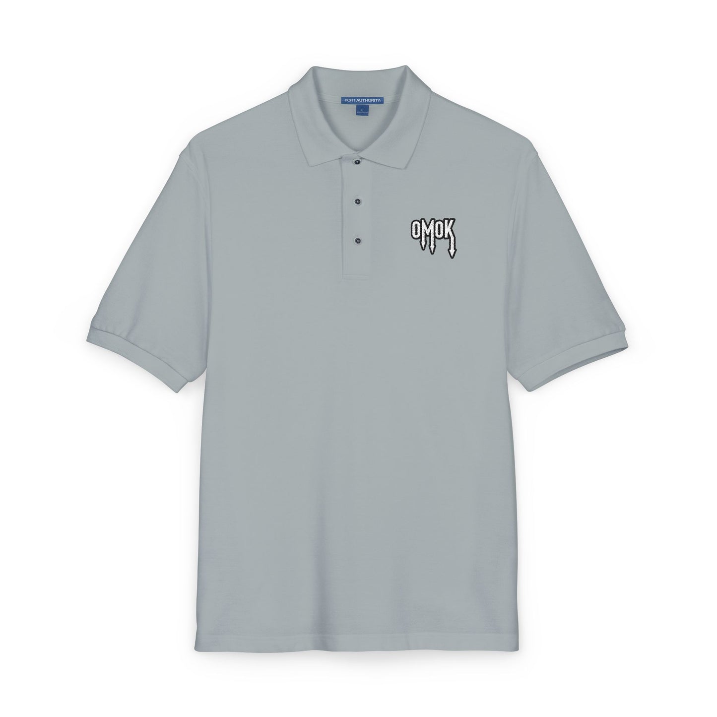 Embroidered Omok Polo Shirt