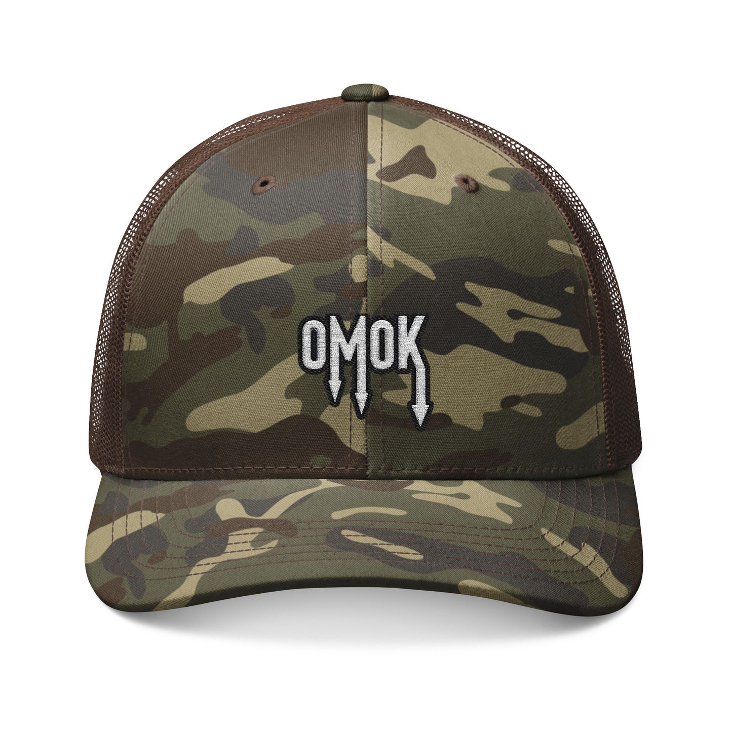 Camouflage Trucker Hat (Embroidery)