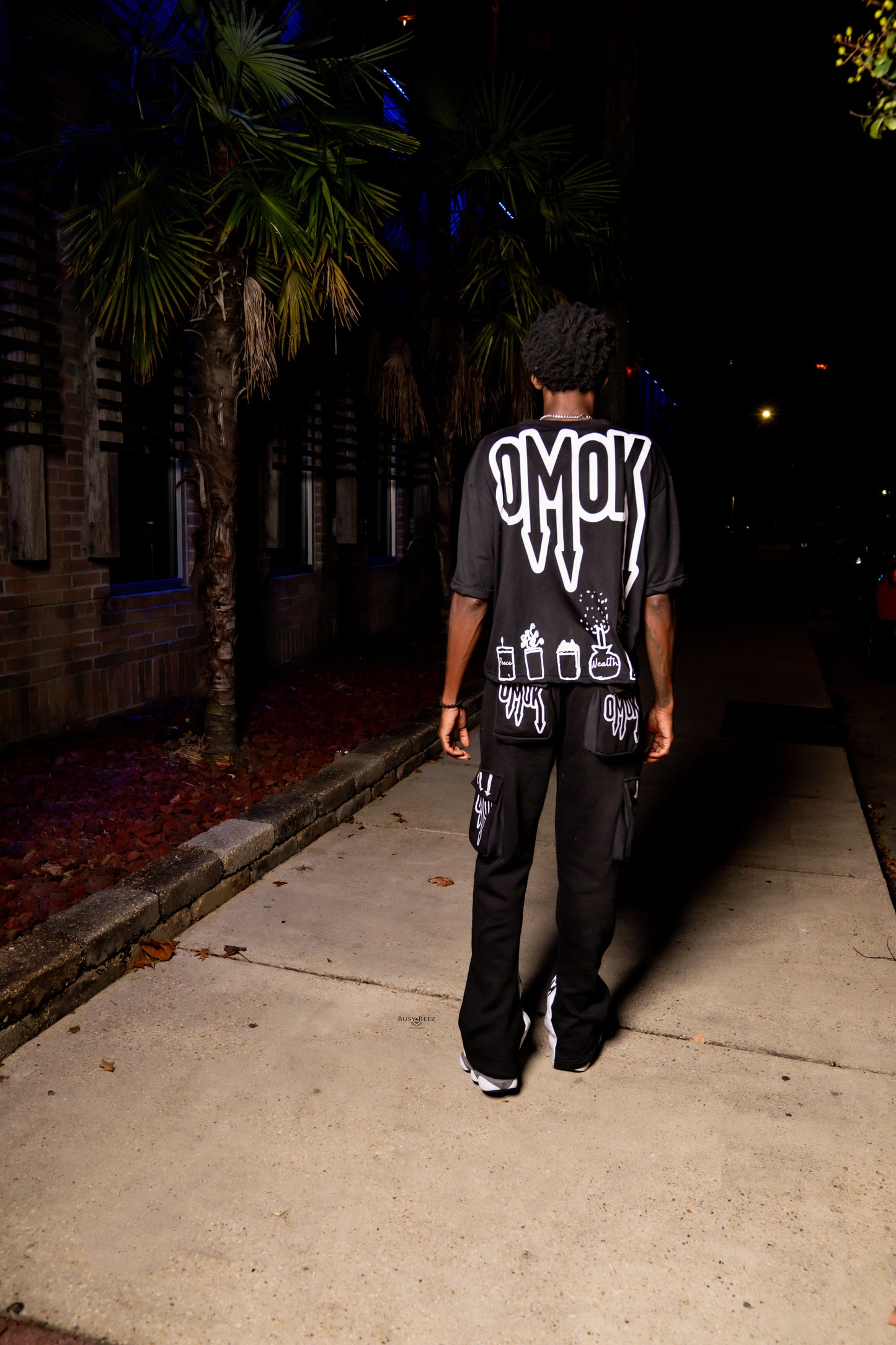 OMOK Stacked SweatPants (Black)