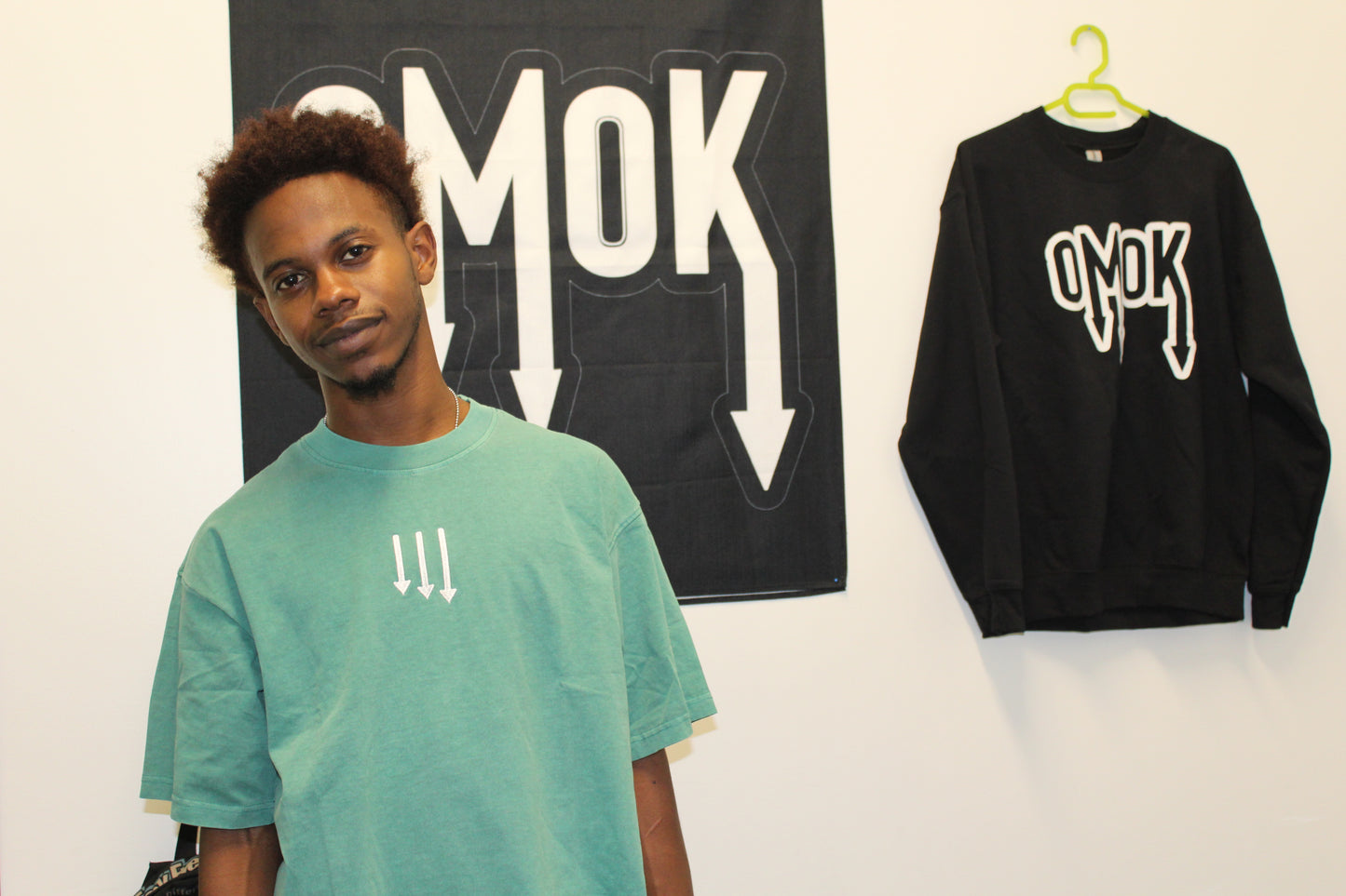 OMOK “Washed Bronze Green” Tee