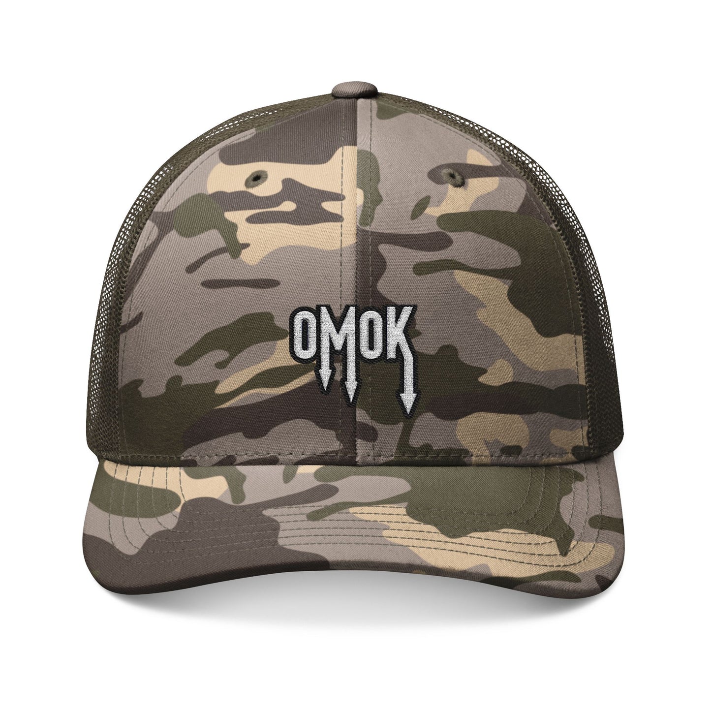 Camouflage Trucker Hat (Embroidery)