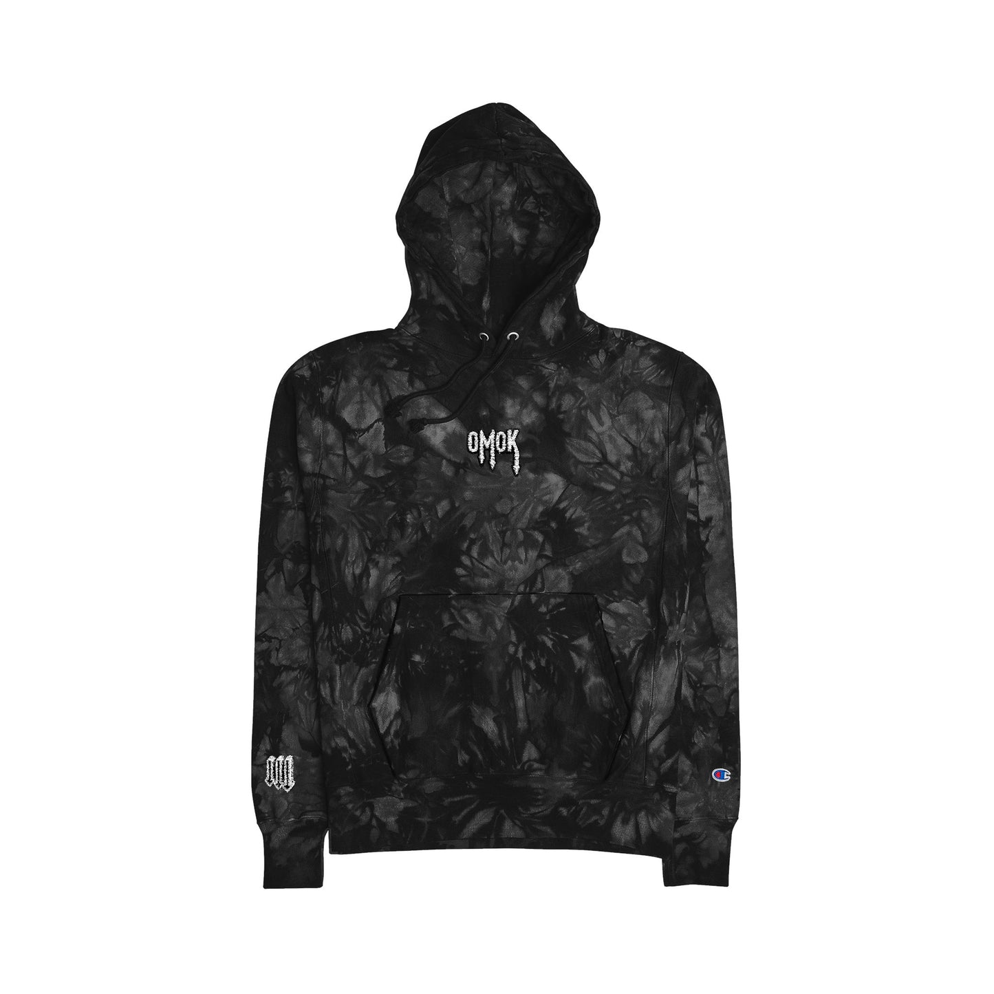 Unisex OMOK x Champion Tie-Dye Hoodie (Embroidery)