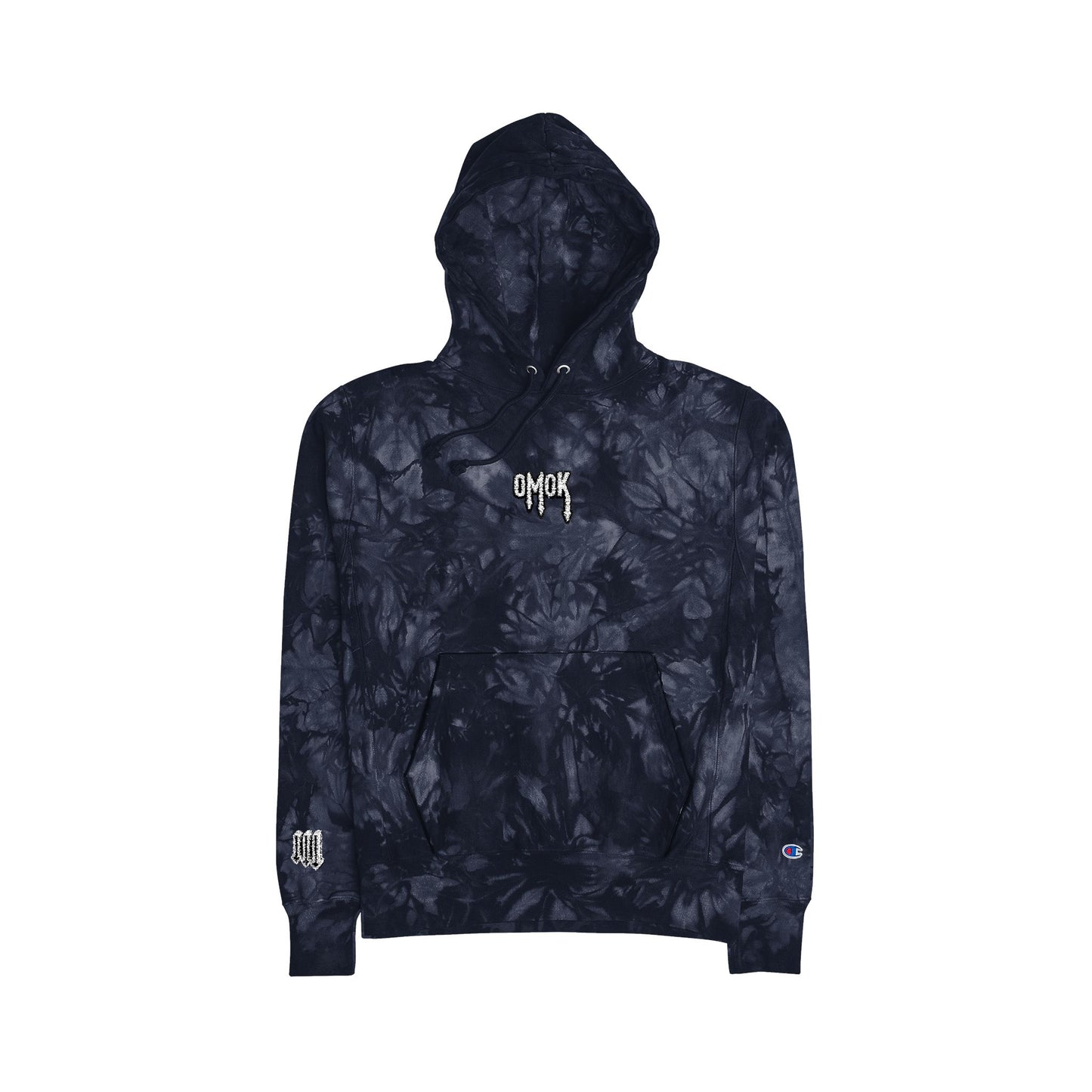 Unisex OMOK x Champion Tie-Dye Hoodie (Embroidery)