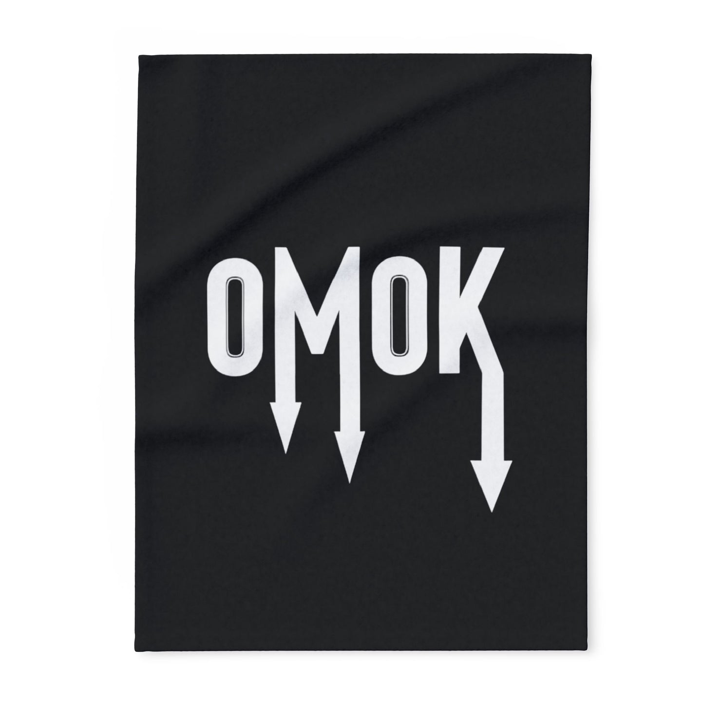 Fleece Blanket - Omok Logo Design