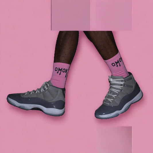 Omok Socks “Pink Matter”