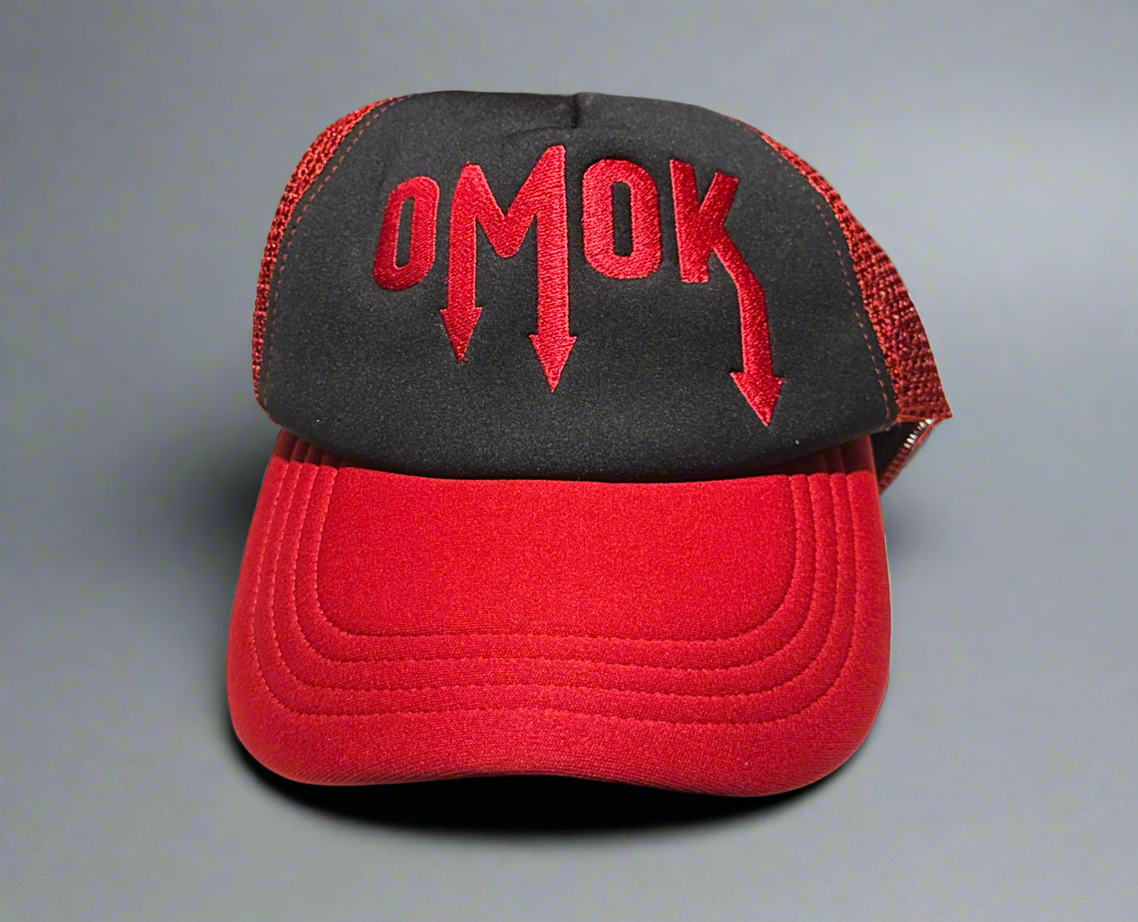 Omok Trucker Hat (Red)