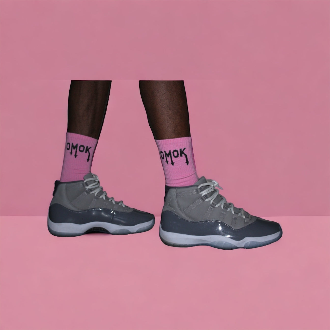 Omok Socks “Pink Matter”
