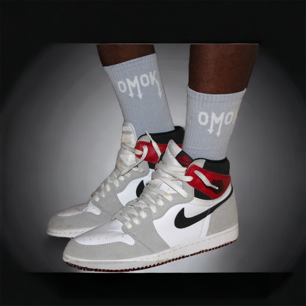 Omok Socks “Cool Grey”