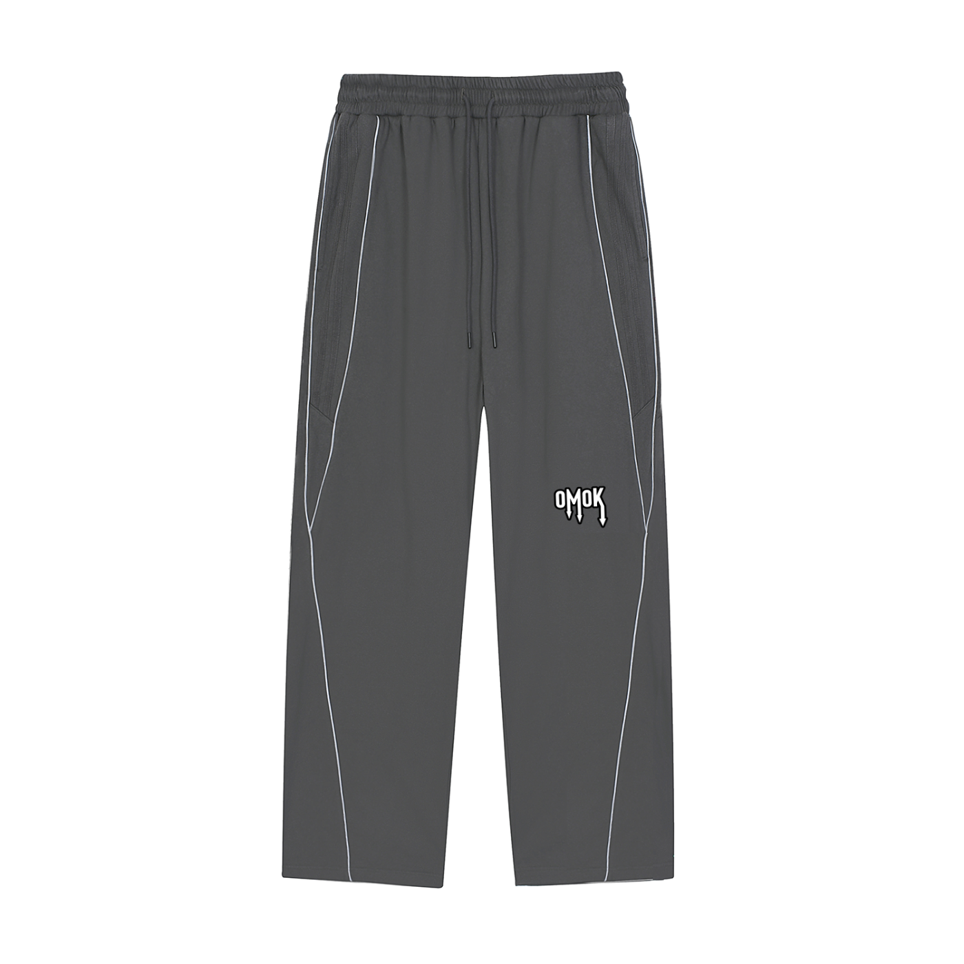 Reflection Striped Straight-Leg Sweatpants