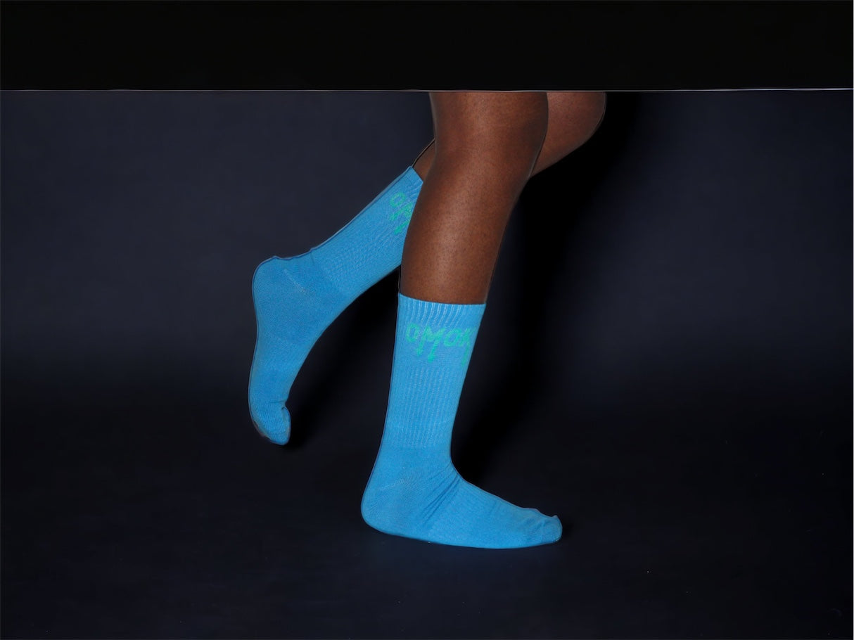 Omok Socks "Royalty Blue"