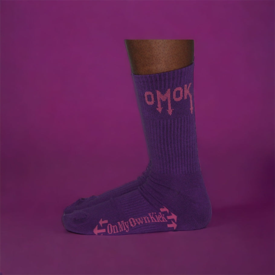Omok Socks "Amor Morado”