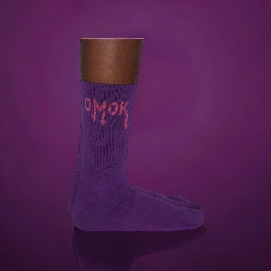 Omok Socks "Amor Morado”