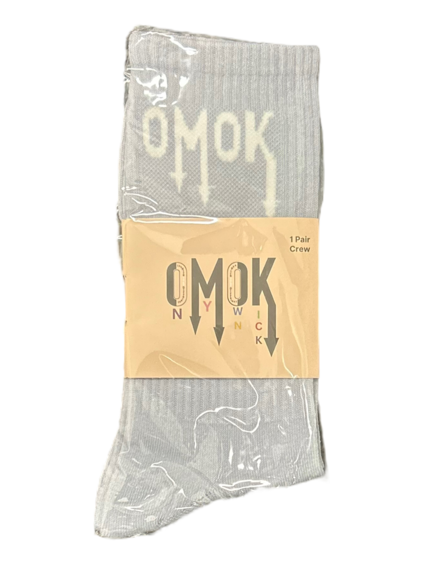Omok Socks “Cool Grey”