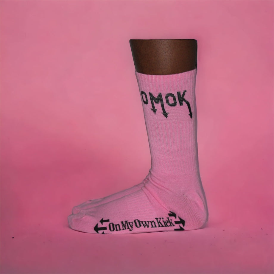 Omok Socks “Pink Matter”