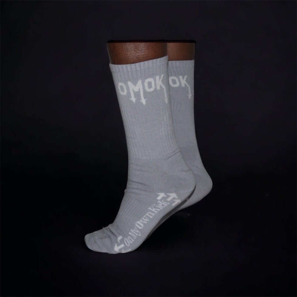 Omok Socks “Cool Grey”
