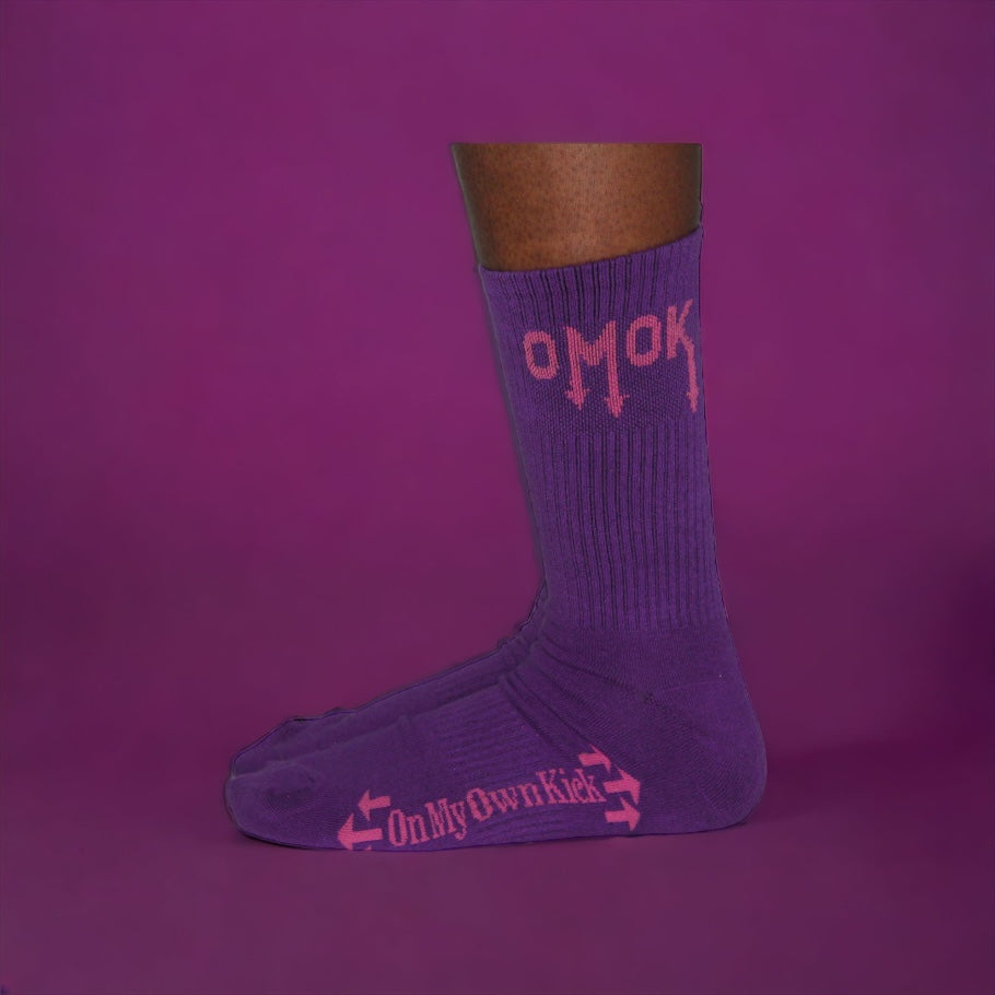 Omok Socks "Amor Morado”