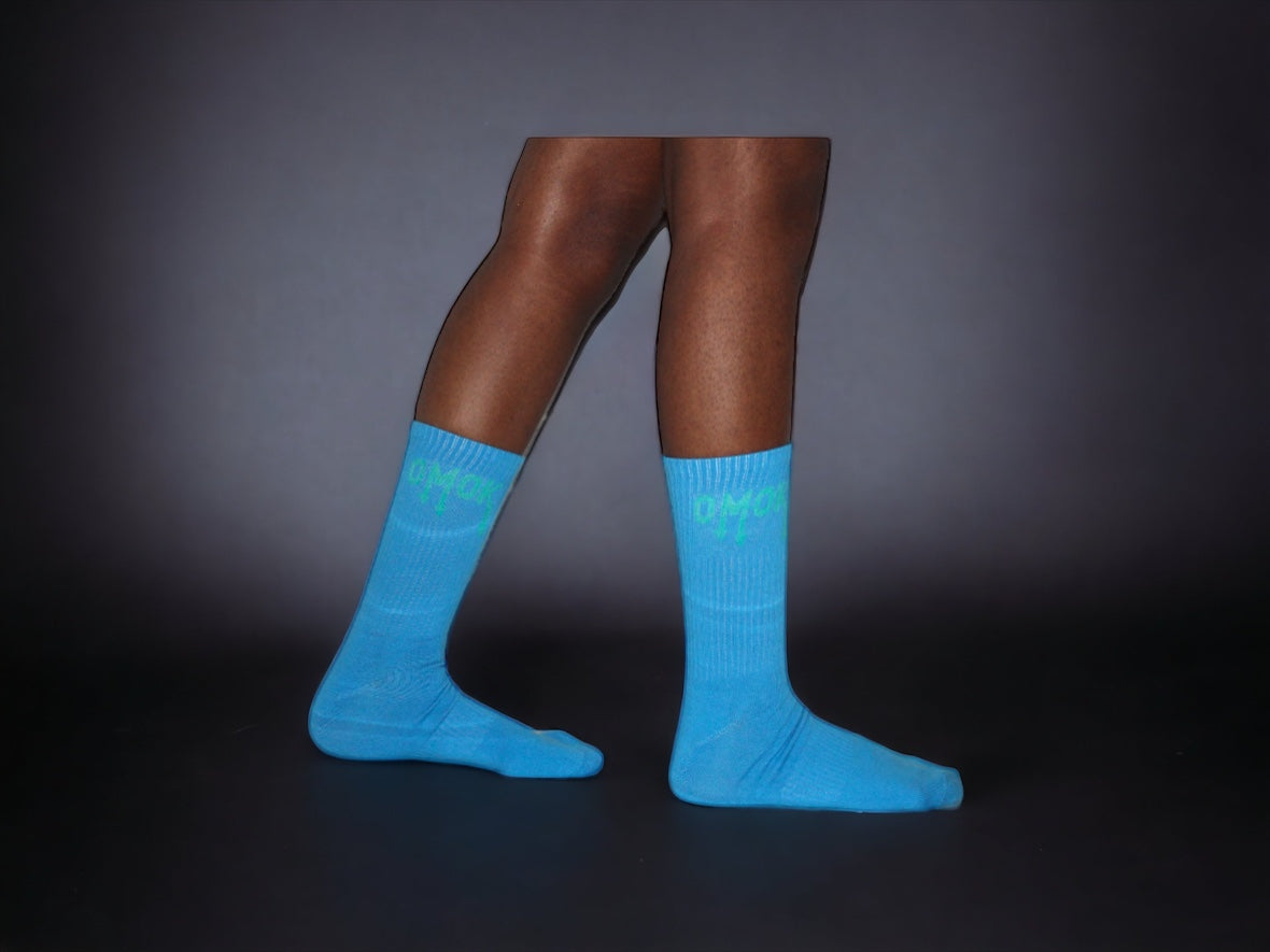 Omok Socks "Royalty Blue"