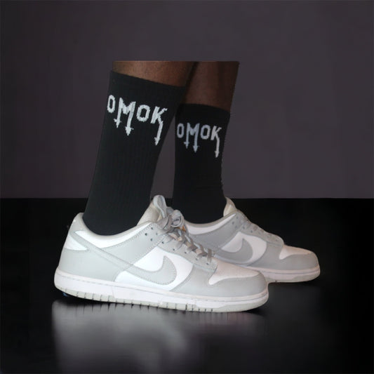 Omok Socks (Black)